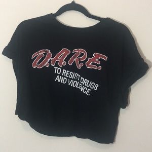 D.A.R.E. Crop Top